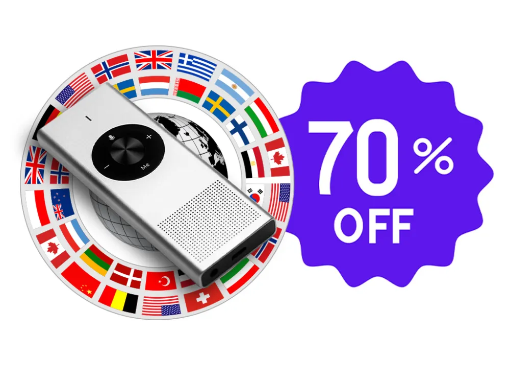 Enence Instant Two-Way Voice Translator — 66+ Languages Official 2026